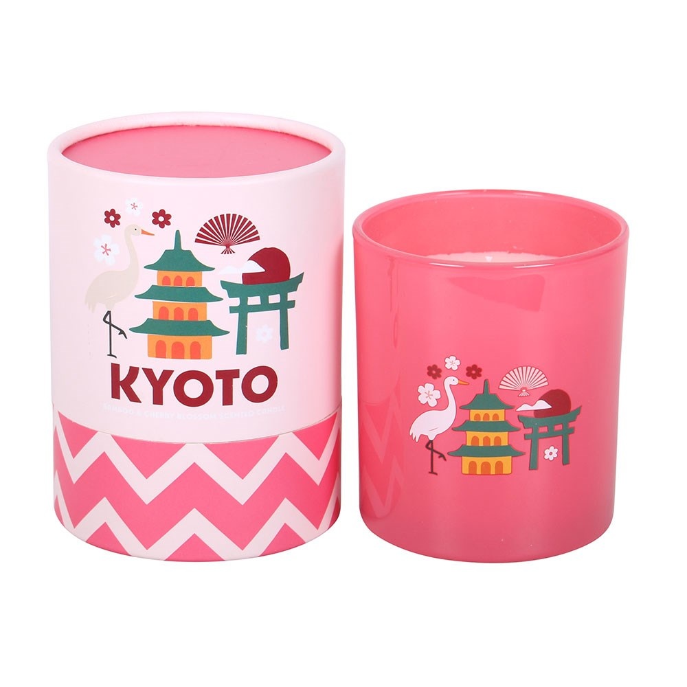 Something Different - Kyoto Bamboo & Cherry Blossom Bougie Parfumée - Rose